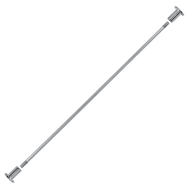 16" Step Support Kit in Polished Chrome Finish - Quiet Glide