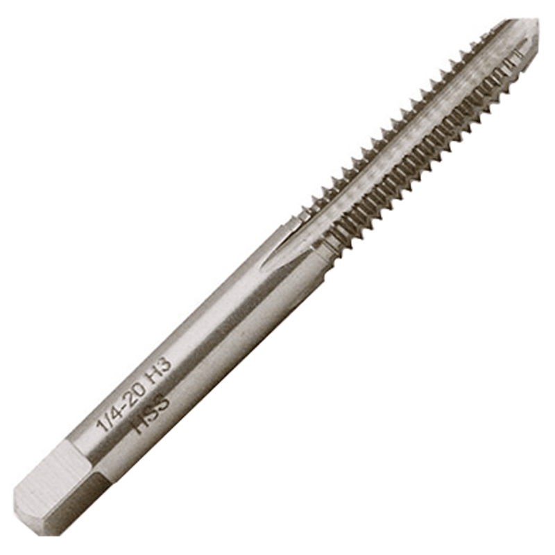 Quiet Glide QG 1/4" x 20 Thread Tap Accessory for End Stop - Rail End Cap Thread Maker