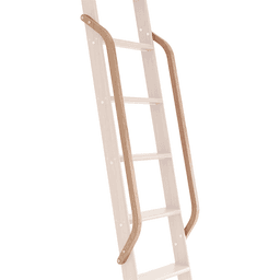 47" Wooden Handrail with Satin Nickel Bolt, Clear Coat Finish, Cherry Main - Image