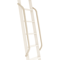 47" Wooden Handrail with Satin Nickel Bolt, Unfinished, Maple Main - Image