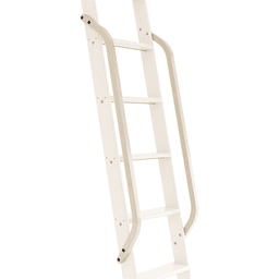 47" Wooden Handrail with Black Bolt, Clear Coat Finish, Maple Main - Image