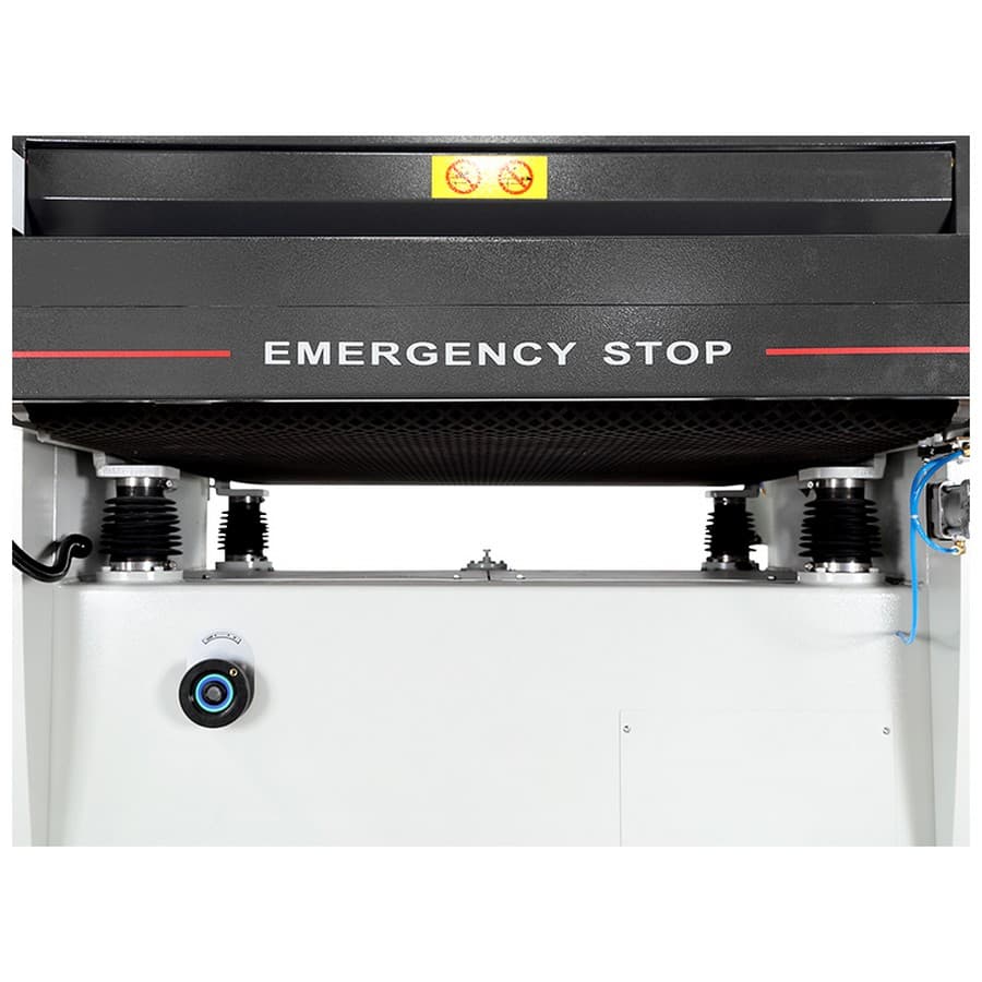  Four Table Elevation Jack Screws and Emergency Stop Bump Bar