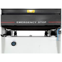  Four Table Elevation Jack Screws and Emergency Stop Bump Bar