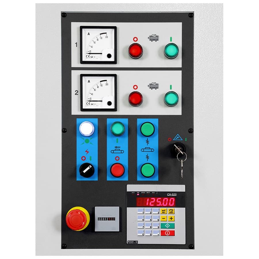 Convenient Operator Controls with Digital Thickness Setting