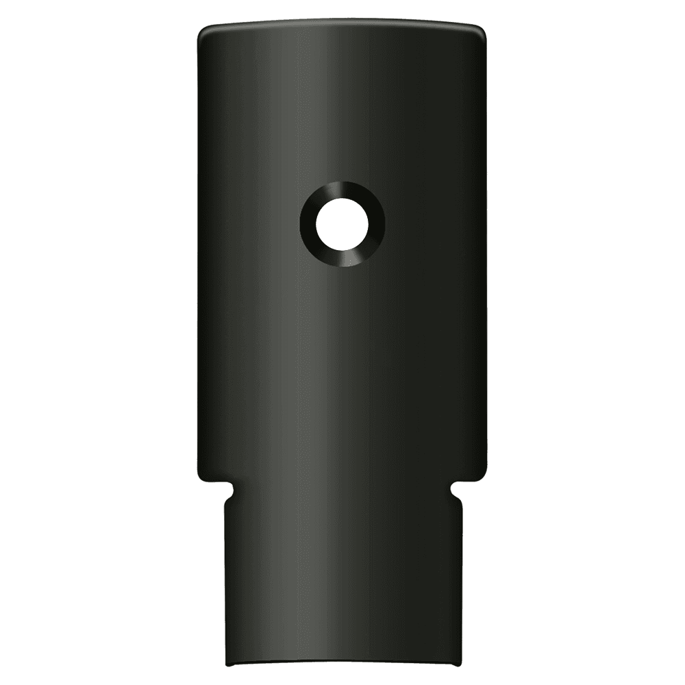 Back Plate 3-1/4" x 1" for DASH95, Paint Black Main - Image