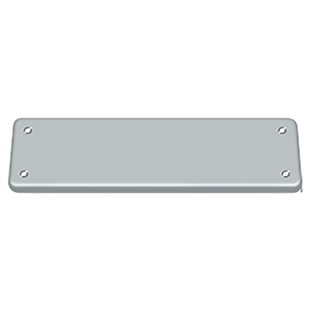 Cover Plate 2-5/8" x 9-3/4" for DASH95, Brushed Nickel Main - Image