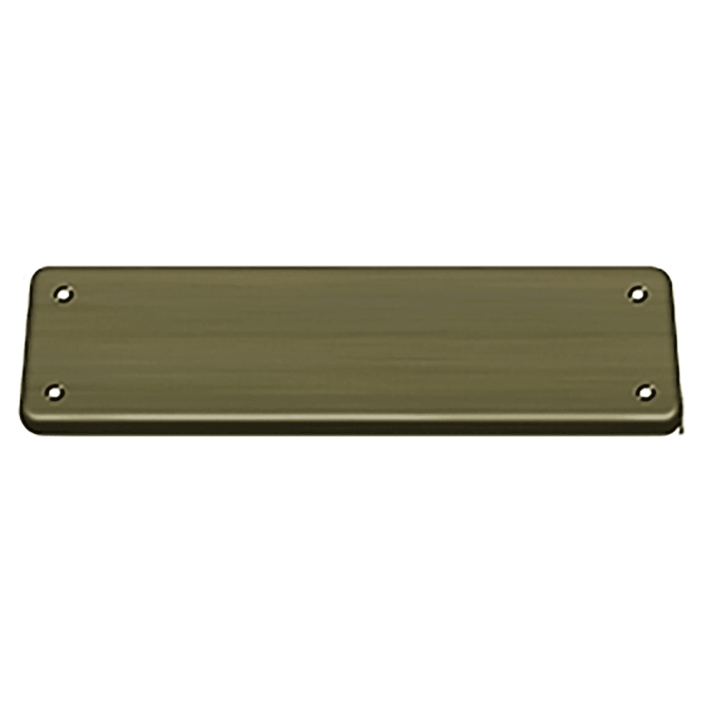 Cover Plate 2-5/8" x 9-3/4" for DASH95, Antique Nickel Main - Image