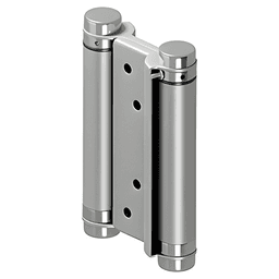 4-5/8" Double Action Saloon Hinge, Brushed Stainless Steel Main - Image