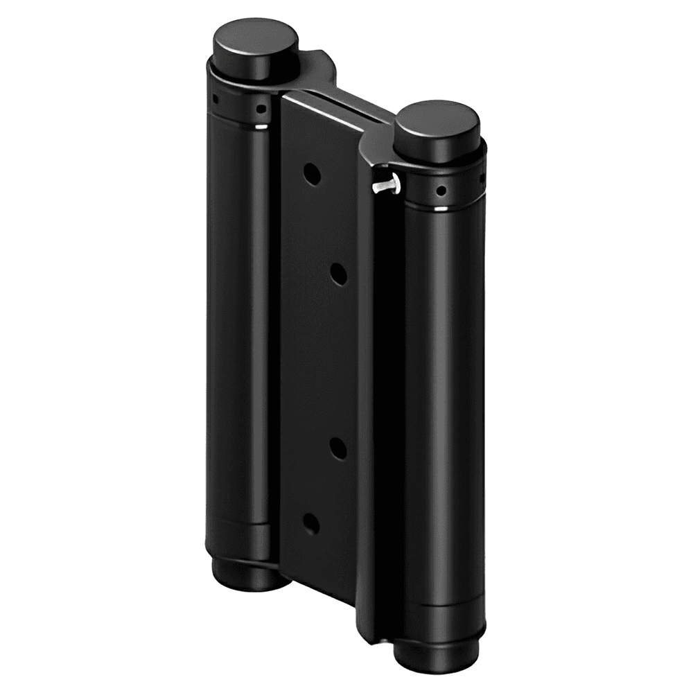 5-1/2" Double Action Saloon Hinge, Paint Black Main - Image