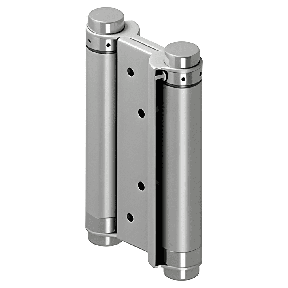 5-1/2" Double Action Saloon Hinge, Brushed Stainless Steel Main - Image