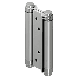 6-5/8" Double Action Saloon Hinge, Brushed Stainless Steel Main - Image