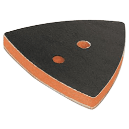 Dynabrade 3-1/8" x 2-7/8" Dynafine Hook and Loop Short Nap Sanding Pad, No Holes