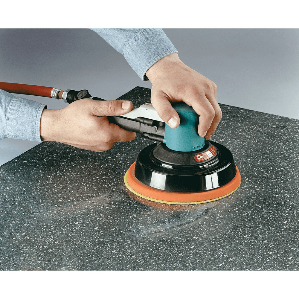 Dynabrade Non-Vacuum 3/16" Orbit Sander with Long Handle and Premium Sanding Pad