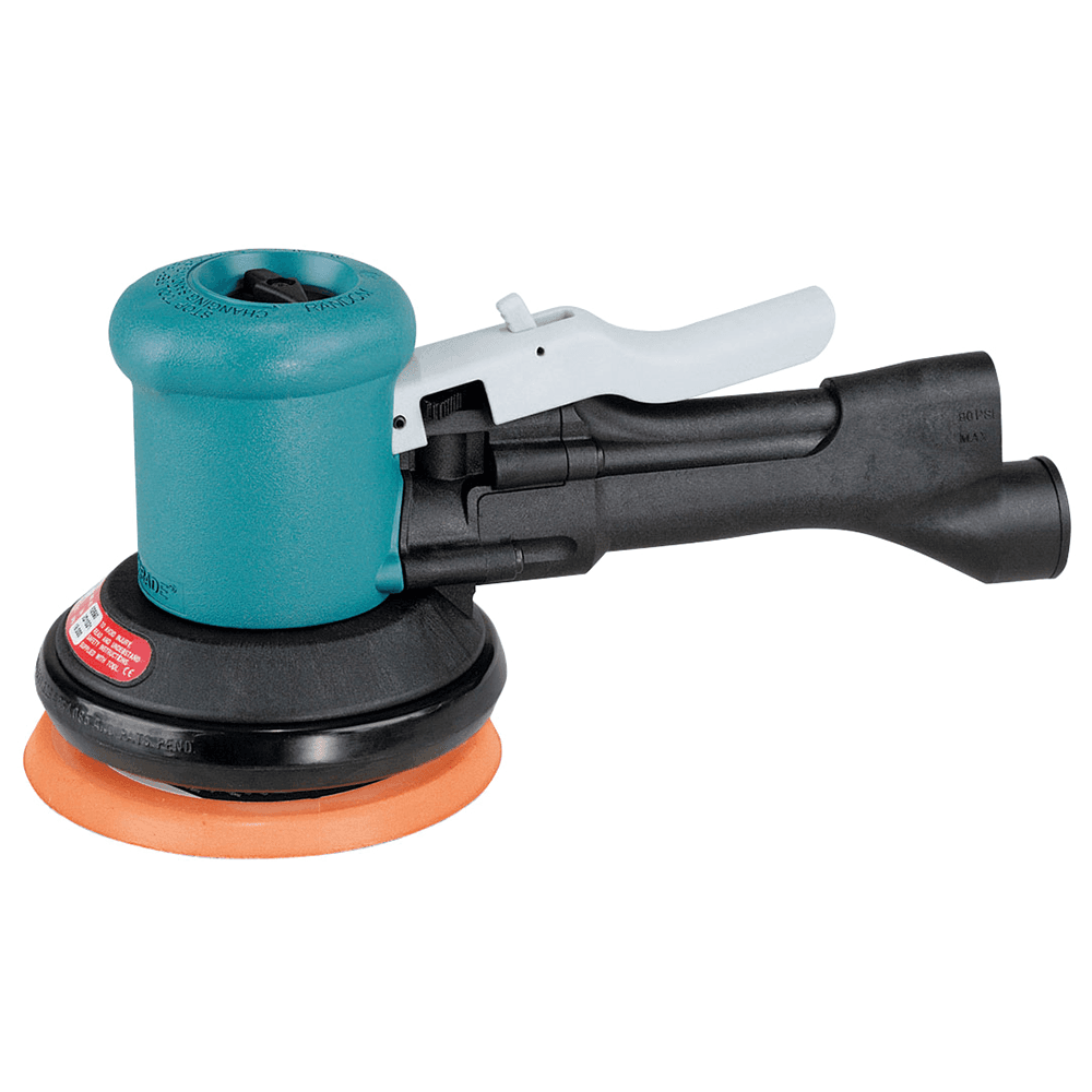 DynaLocke Dual-Action Sander, ideal for metal and composite materials.