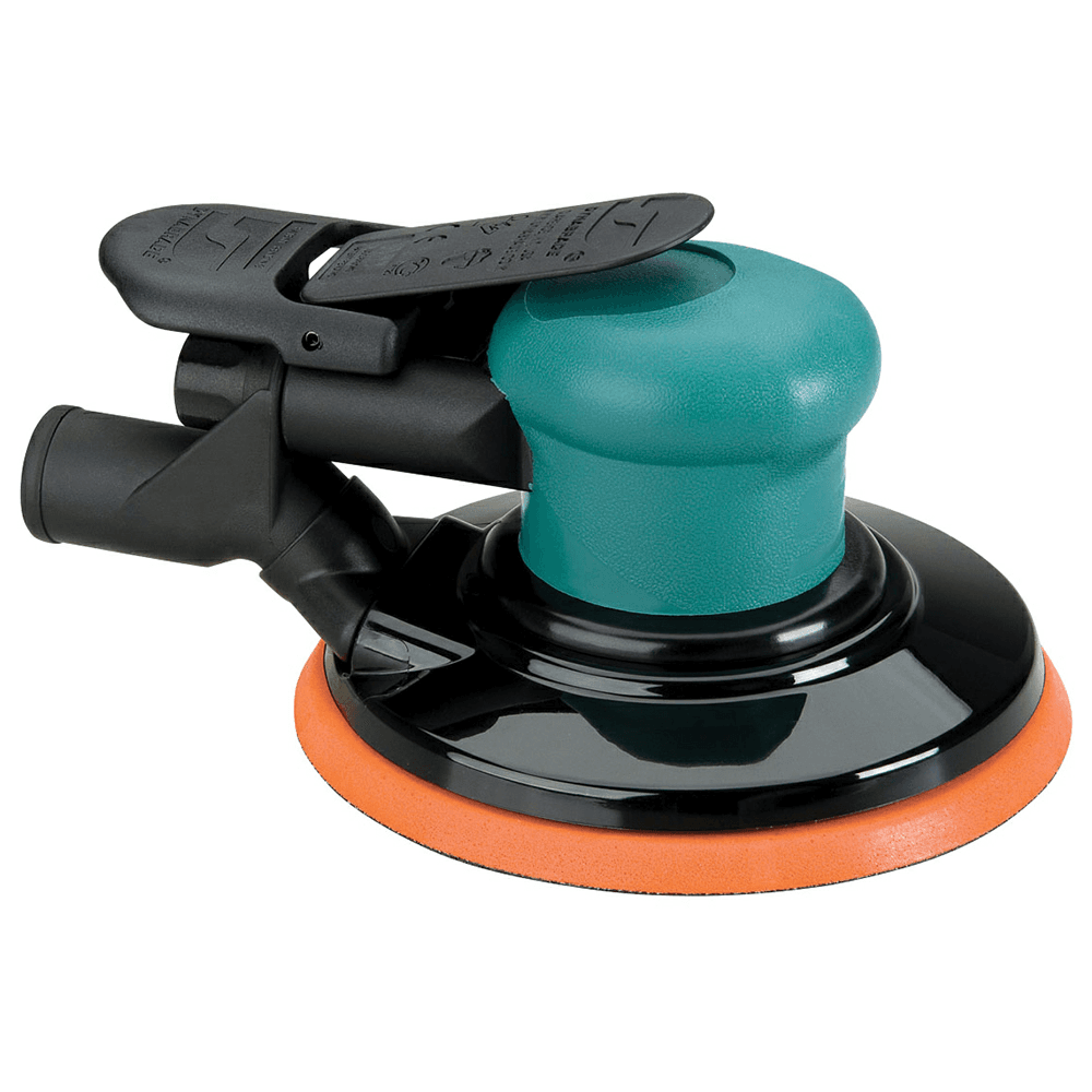 6" Dynorbital-Spirit Random Orbital Sander with Central Vacuum and Multi-Hole Pad