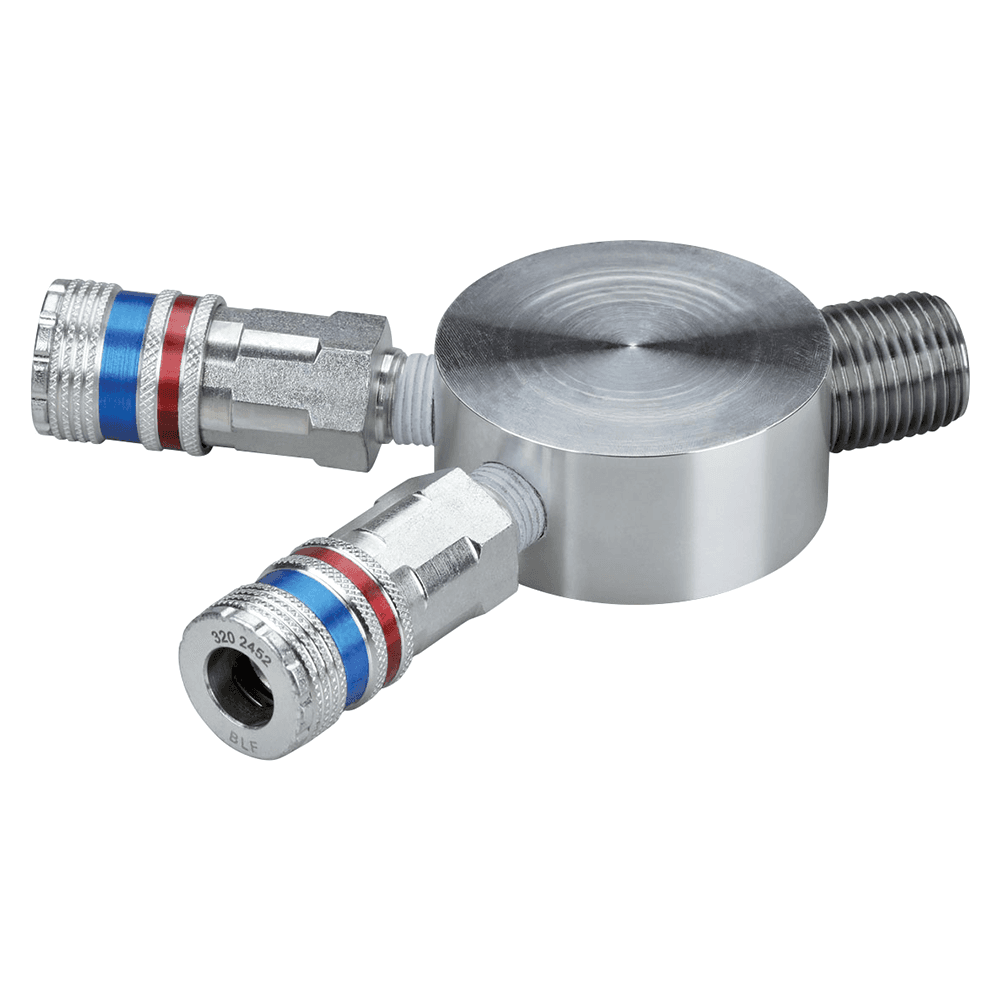 Dynabrade Mini-Raptor Vac Air Y-Connector - Connect 2 tools to vacuum at once