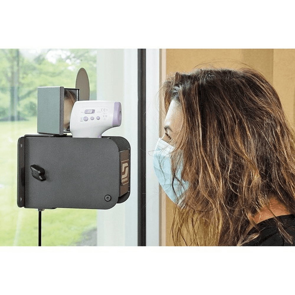 Dyna-Fast Foot Pedal Digital Scanner System with Thermometer - Operator-free scanning