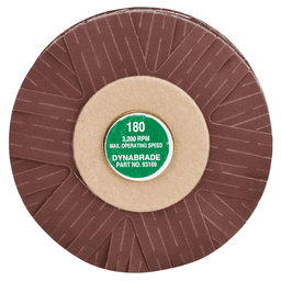 DynaCut&trade; 4" 180 Grit Spindle-Mount Sanding Stars for Wood and Metalworking Applications