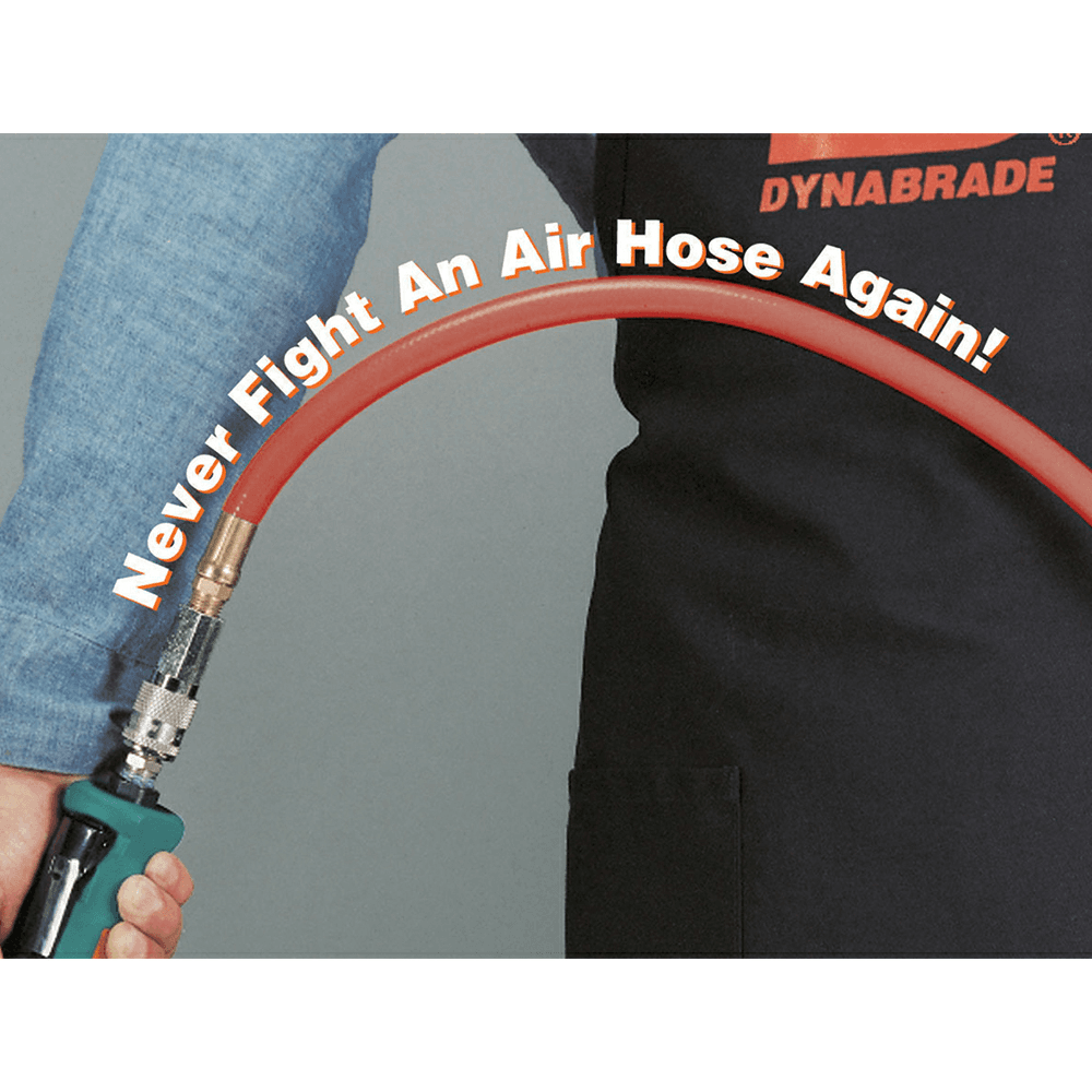 Dynabrade air tool swivel fitting improves maneuverability