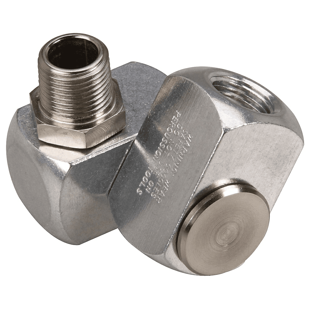 Dynabrade 3/8" Dynaswivel Aluminum Air Line Connector with 360&#730; Swivel Pivot Points and Air-Flow Control Dial