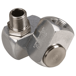 Dynabrade 3/8" Dynaswivel Aluminum Air Line Connector with 360&#730; Swivel Pivot Points and Air-Flow Control Dial