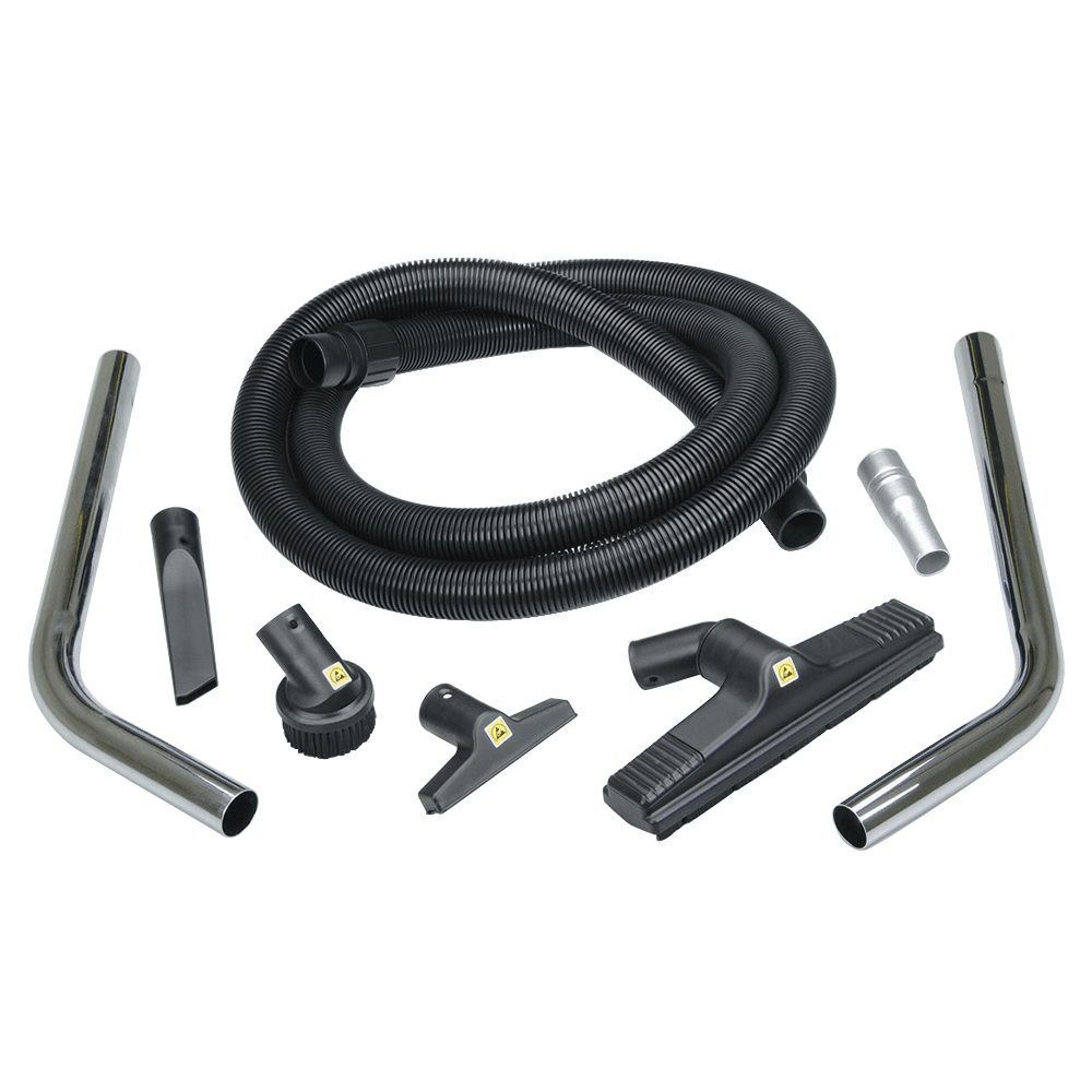 Dynabrade Division II Vacuum Conductive Cleaning Kit with Extension Hose and Attachments