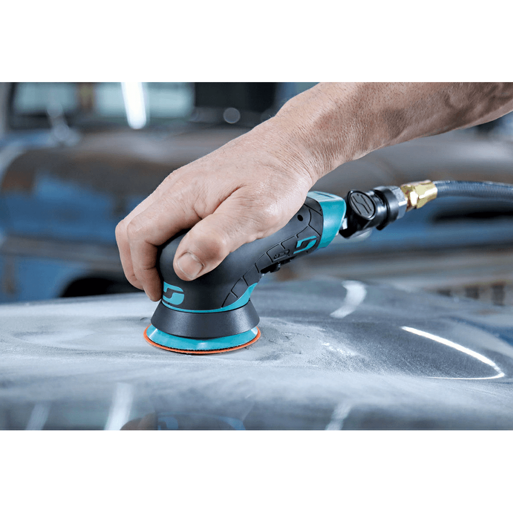 Ultra-lightweight 3" Hook & Loop Pad Sander for Small Parts