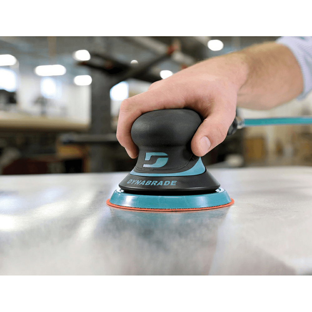 Ergonomic design with comfort platform for Dynabrade sander