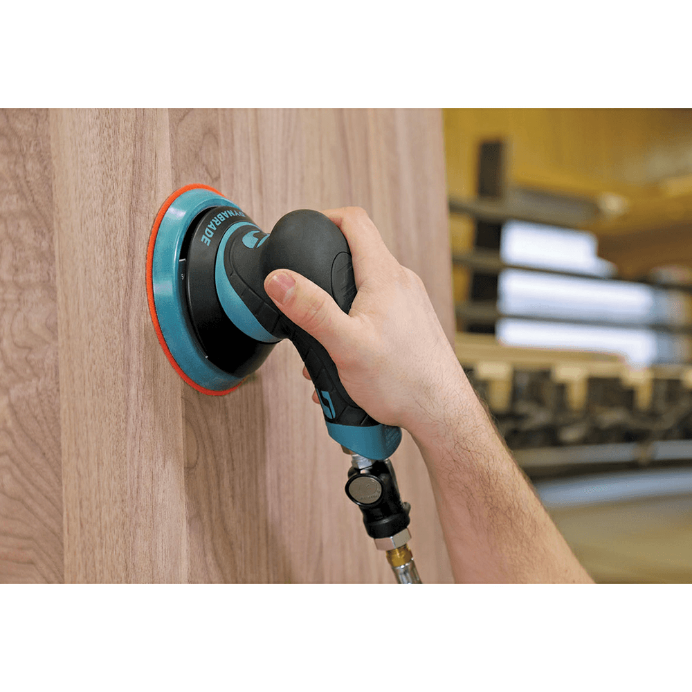 High power-to-weight ratio motor design for Dynabrade sander