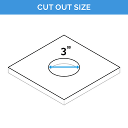 0024-00010S 3" Round Open Bottom Docking Drawer Canister, Chrome Alt 7 - Image