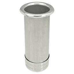 0024-00502 2" Round Capped Bottom Docking Drawer Canister, Stainless Steel Main - Image