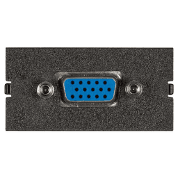 Female to Female VGA 15 Pin black adapter from Doug Mockett And Company Inc