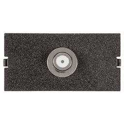 PCS3 and 59 Insert Option Available Single F-Connector in Black Color by Doug Mockett And Company Inc