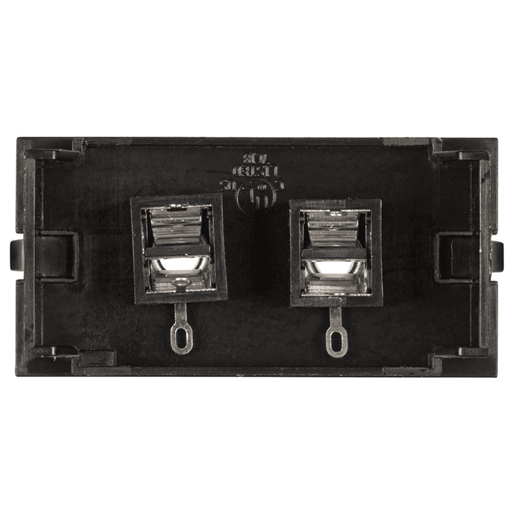 Get Dual 3mm Mini Stereo Connector with PCS3 and 59 Insert Option in Black