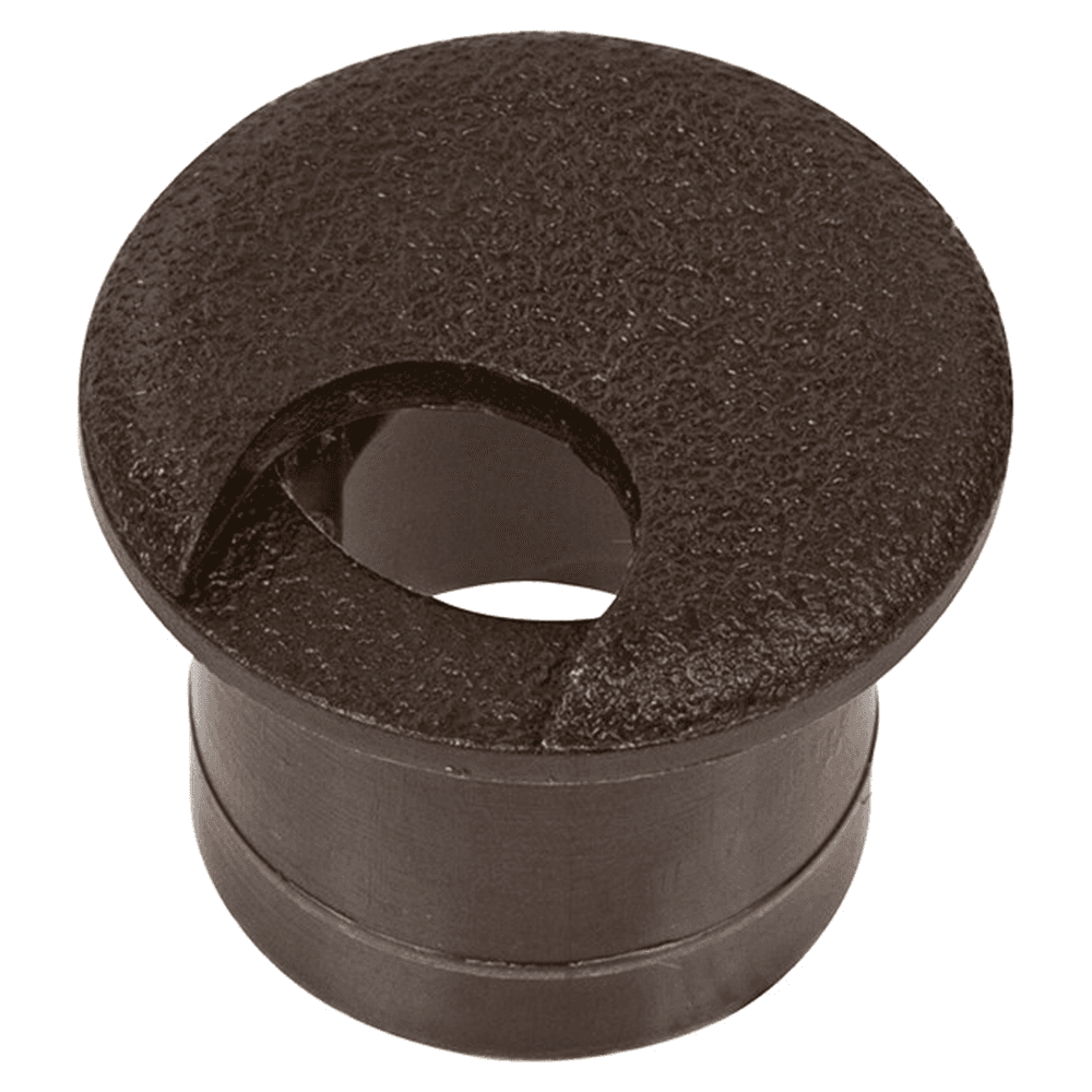 1" Grommet Cap and Liner Set in Walnut Brown for 3/4" Hole by Doug Mockett And Company Inc