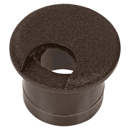 1" Grommet Cap and Liner Set in Walnut Brown for 3/4" Hole by Doug Mockett And Company Inc