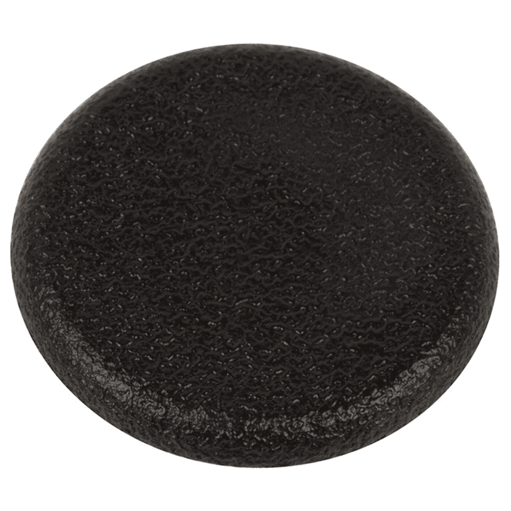 Matte black AGW2 grommet cap for 9/16" hole
