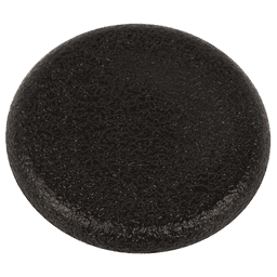 Matte black AGW2 grommet cap for 9/16" hole