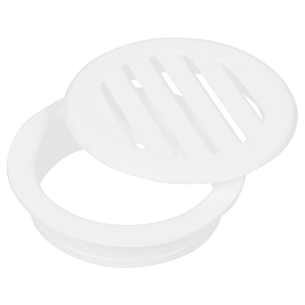 3" Air Vent Grommet Cap Set for 2-1/2" Hole, White - Doug Mockett And Company Inc