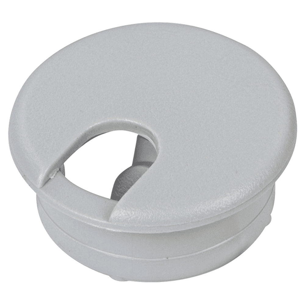 1-3/4" Grommet Cap and Liner Set for 1-1/2" Hole, Light Gray - Doug Mockett And Company Inc - Image 1