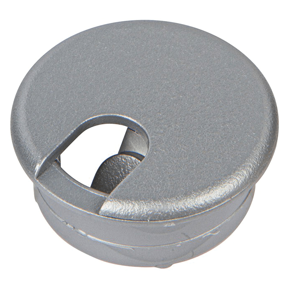 1-3/4" Grommet Cap and Liner Set for 1-1/2" Hole, Metallic Silver - Doug Mockett And Company Inc