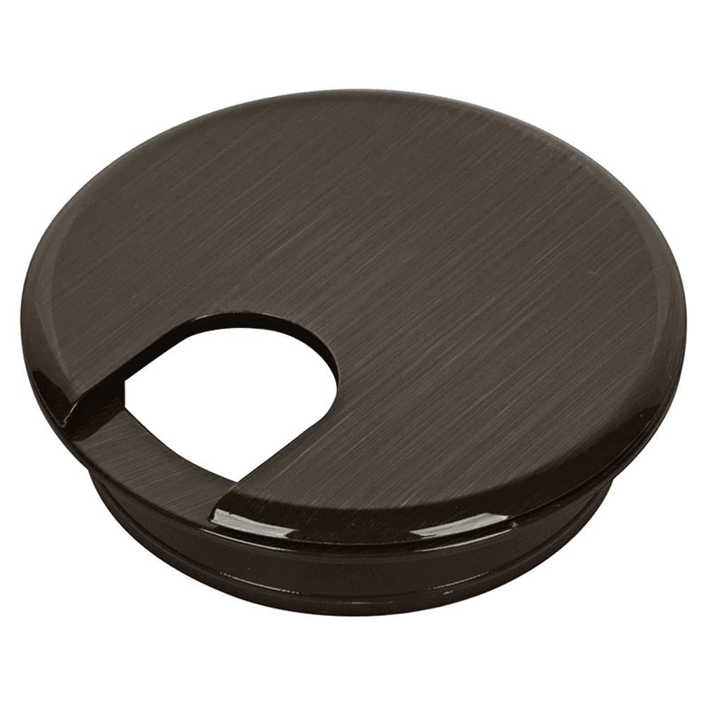 1-3/4" grommet cap and liner set for 1-1/2" in antique bronze finish by Doug Mockett And Company Inc