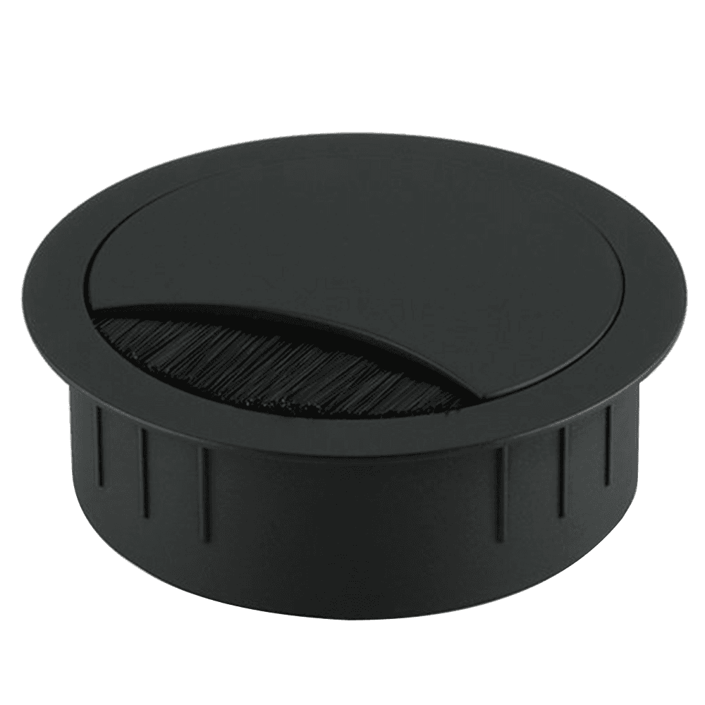 Brush Opening for Cables in 2-11/16" Small Brava Desk Grommet Set by Doug Mockett And Company Inc