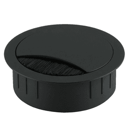 Brush Opening for Cables in 2-11/16" Small Brava Desk Grommet Set by Doug Mockett And Company Inc