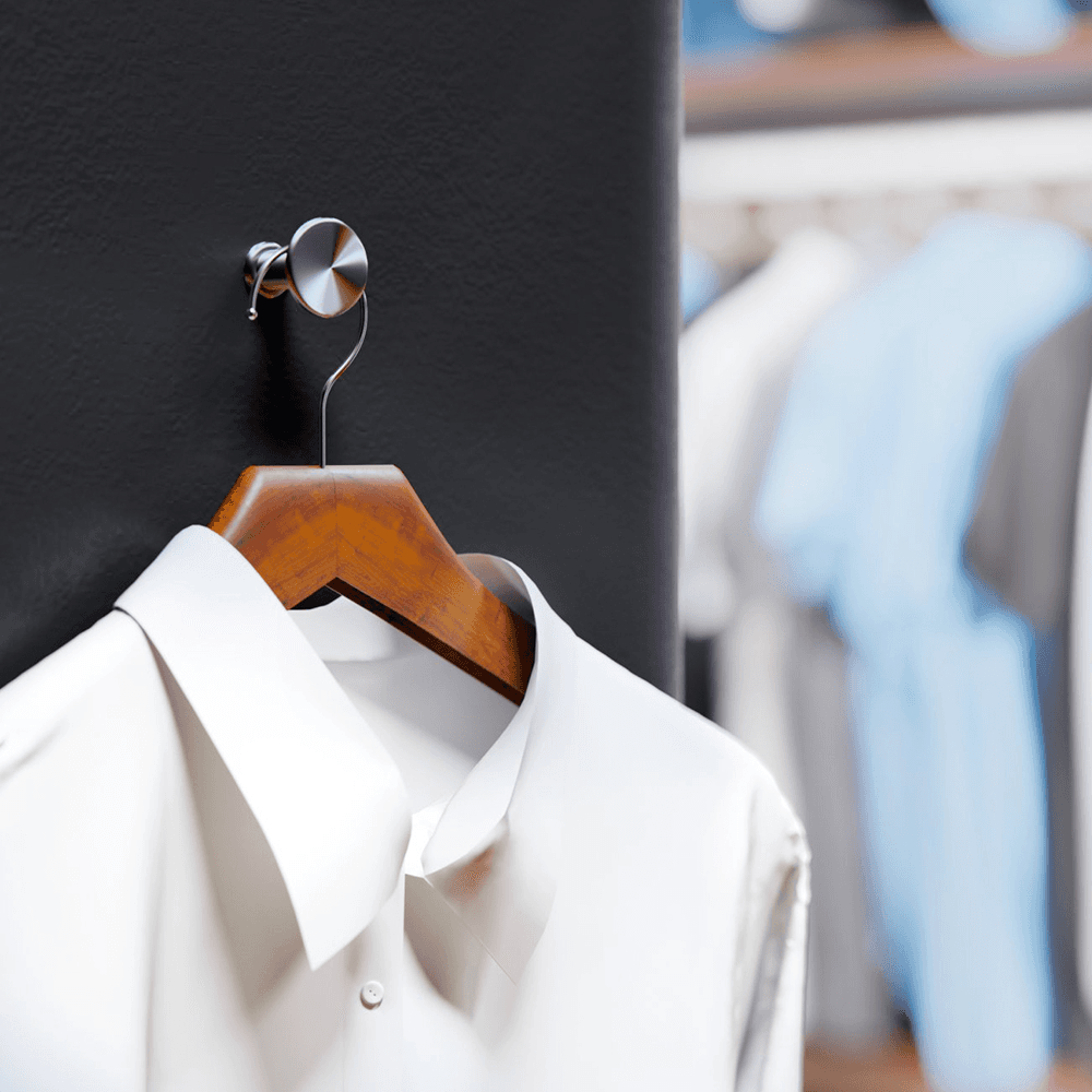 Versatile Button Coat Hook for Traditional or Contemporary Design