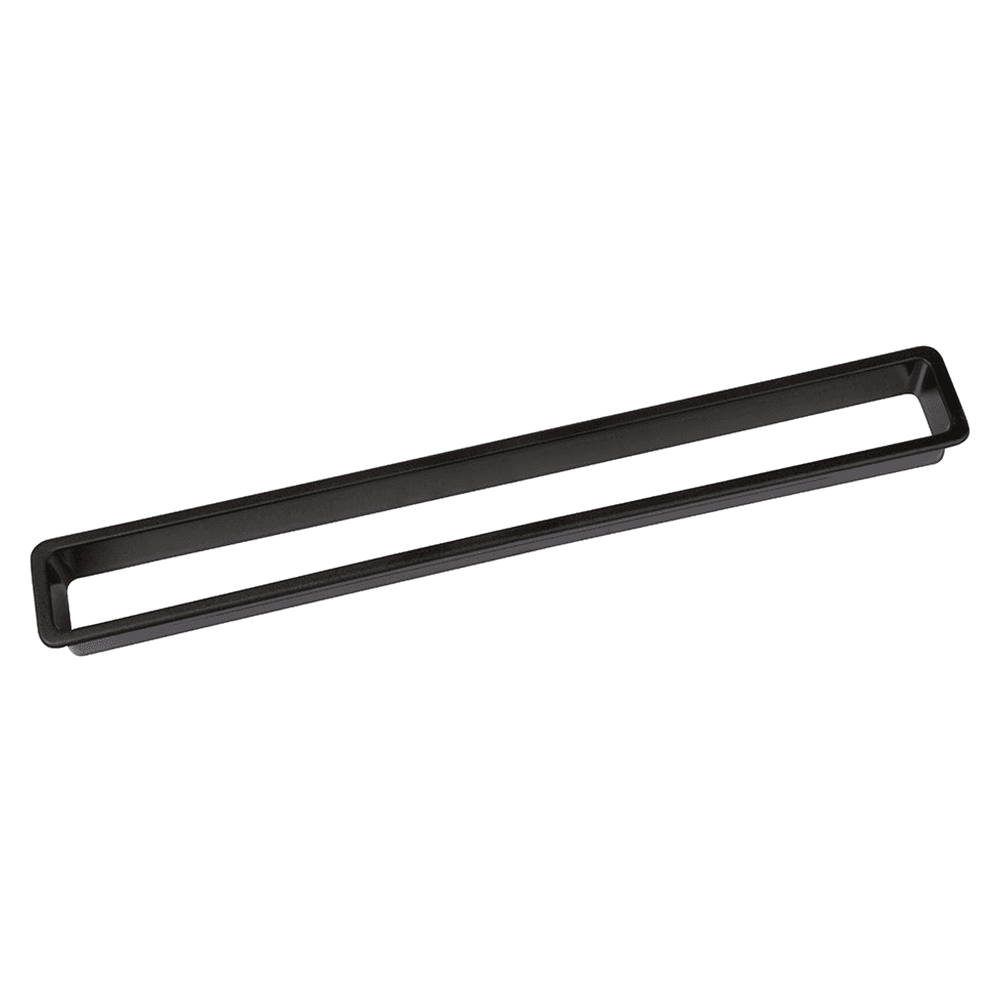 17-1/2" Paper Slot Grommet and Recycle Bin Liner in Matte Black by Doug Mockett And Company Inc