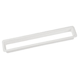 12-1/2" Paper Slot Grommet and Recycle Bin Liner, White - Doug Mockett And Company Inc