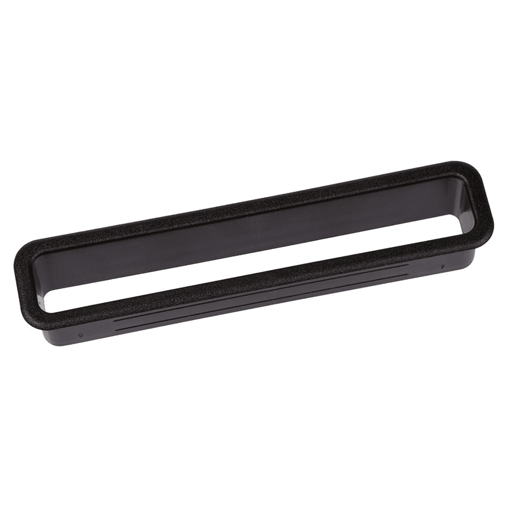 6" paper slot grommet/recycle bin liner in Matte Black color by Doug Mockett And Company Inc