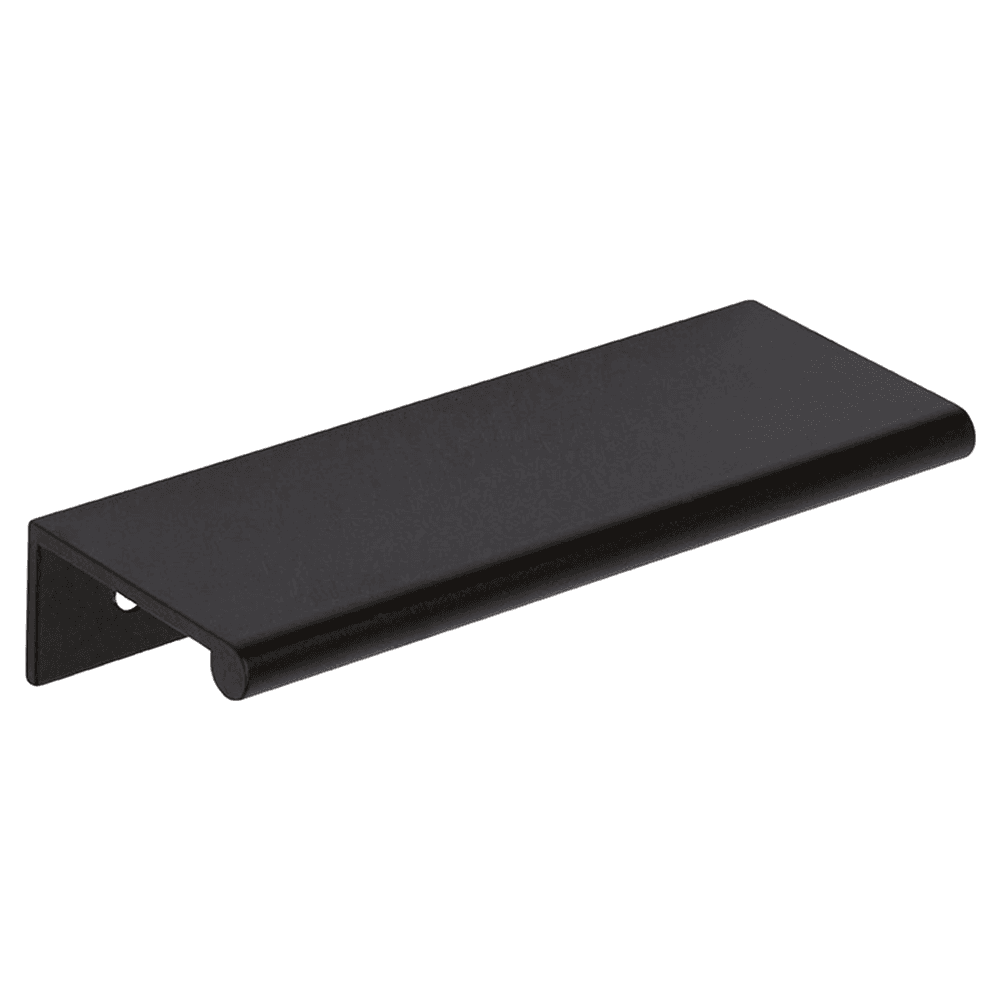 3" Tab Drawer Pull in Sleek Matte Black Finish