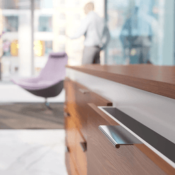 Matte Black Cabinet Drawer Pull - Doug Mockett And Company Inc